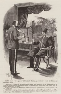 Anuncio, Whiskey Bushmills de Frederick Pegram